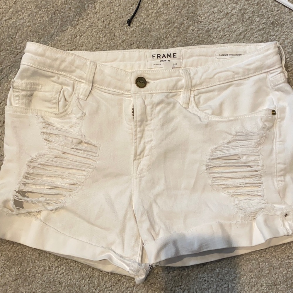 Frame Denin Jean shorts